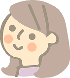 笑顔の女性のイラスト